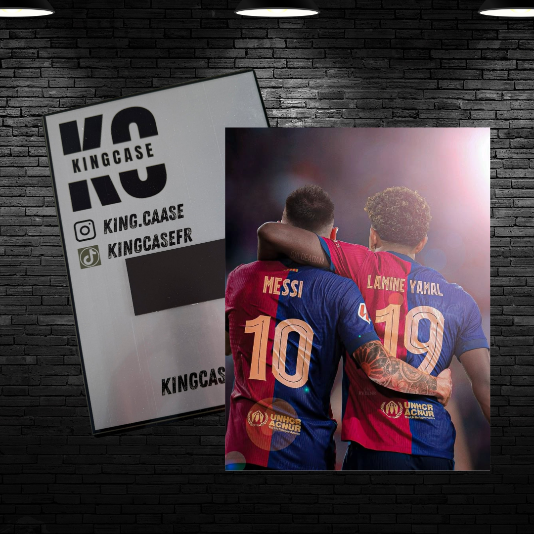 Plaques Messi x Lamine Yamal