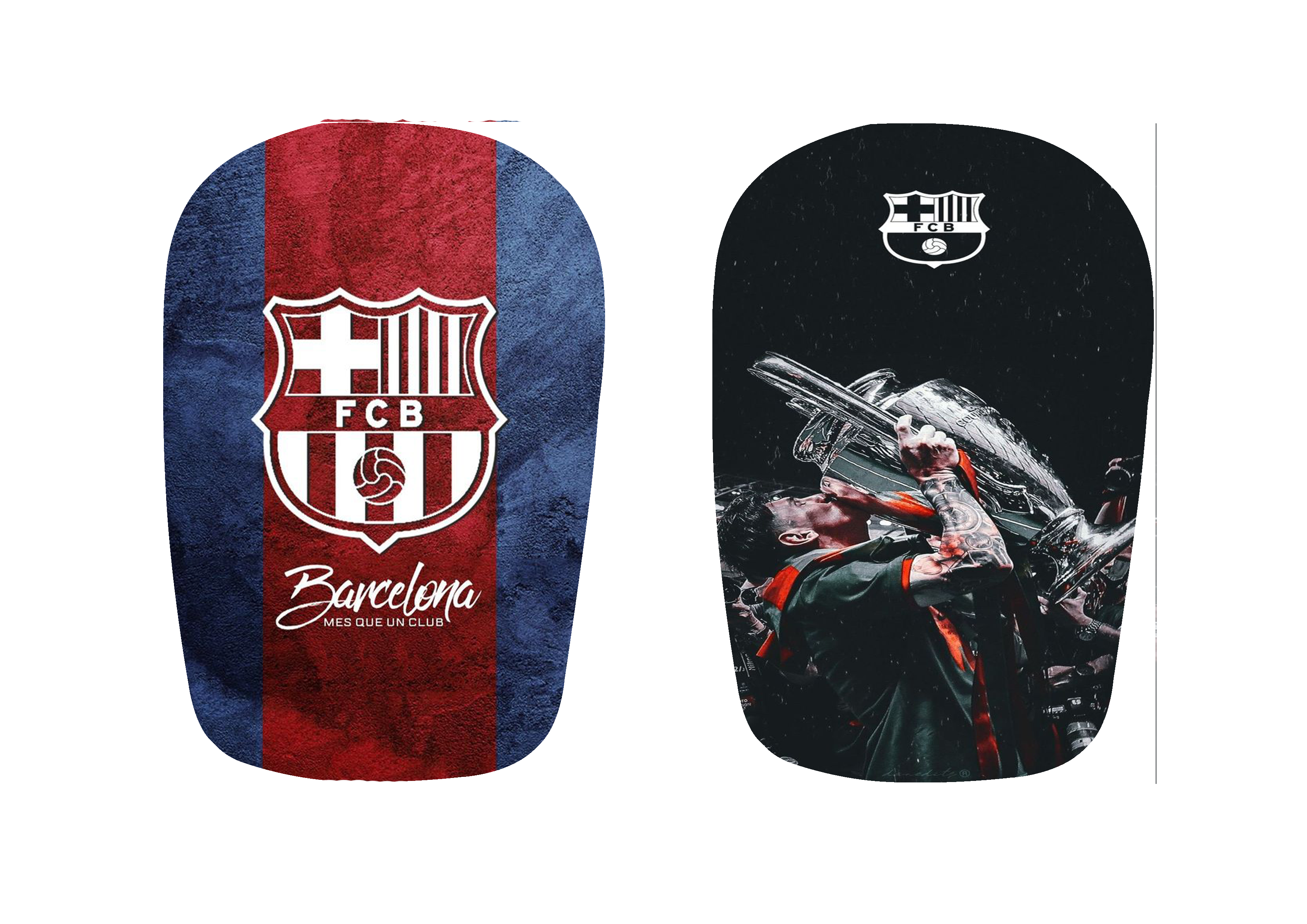 Barca Messi 2 - Protège-tibias Personnalisé