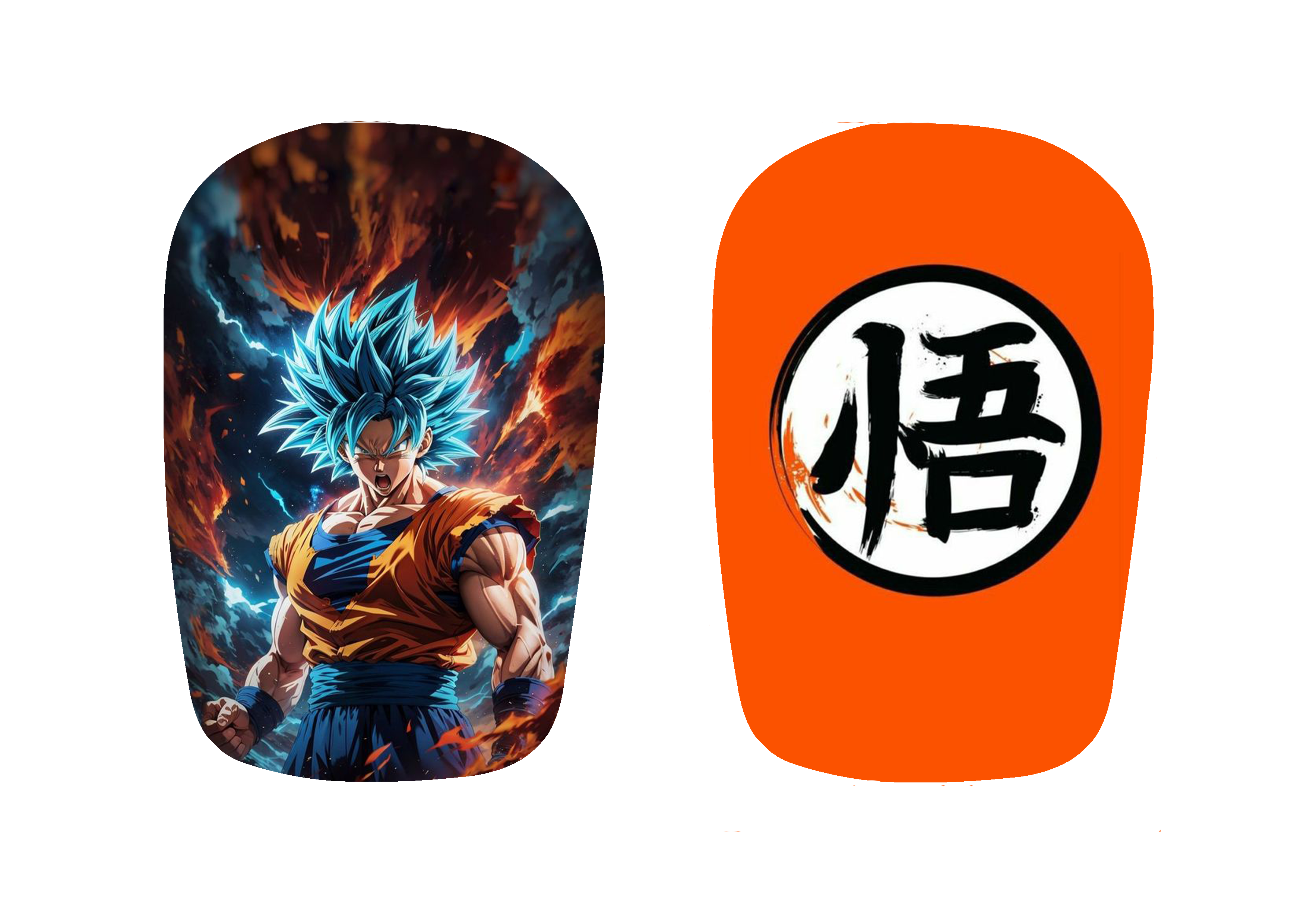 DBZ 1 - Protège-tibias Personnalisé