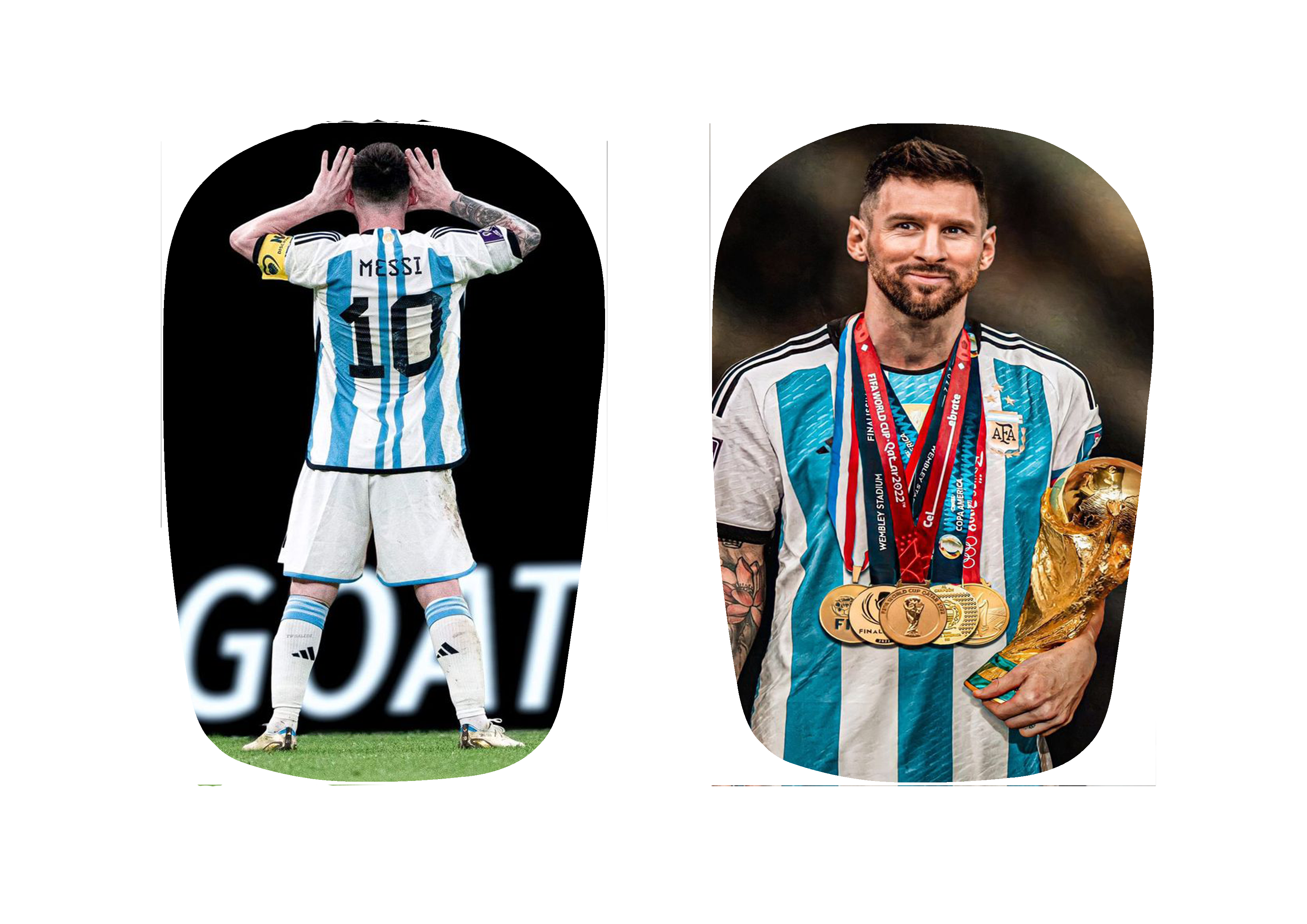 Messi CDM - Protège-tibias Personnalisé