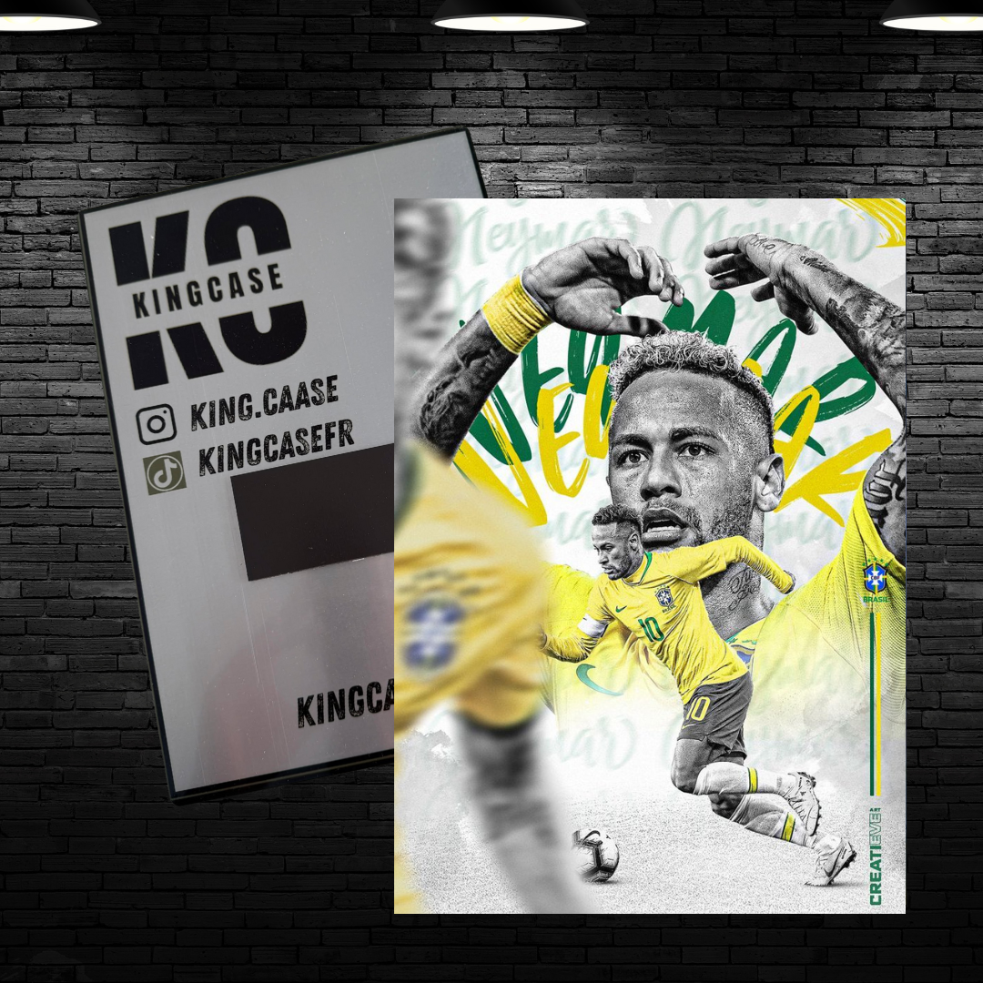 Plaque Neymar Brasil