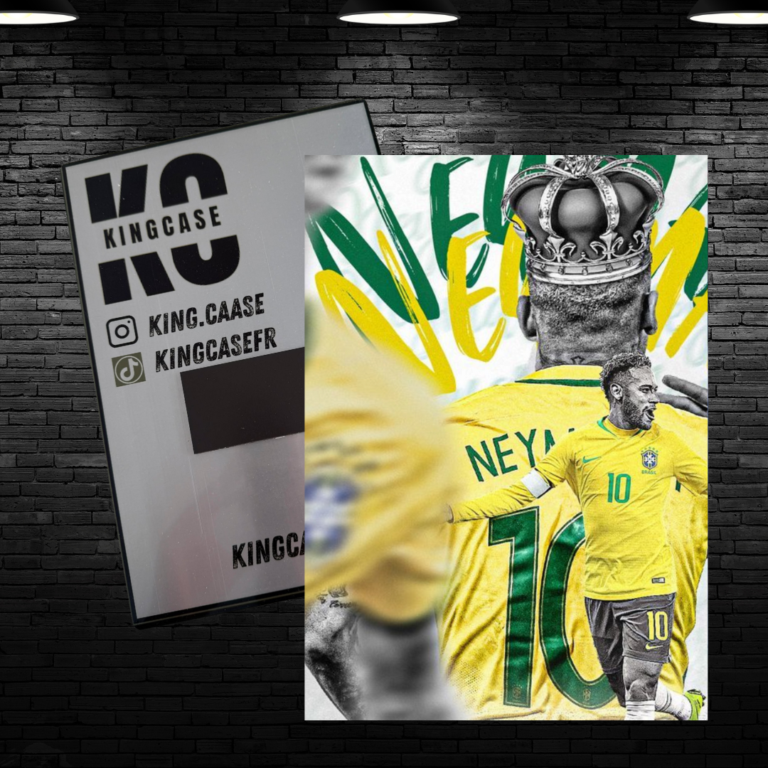 Plaque Neymar Brasil 2