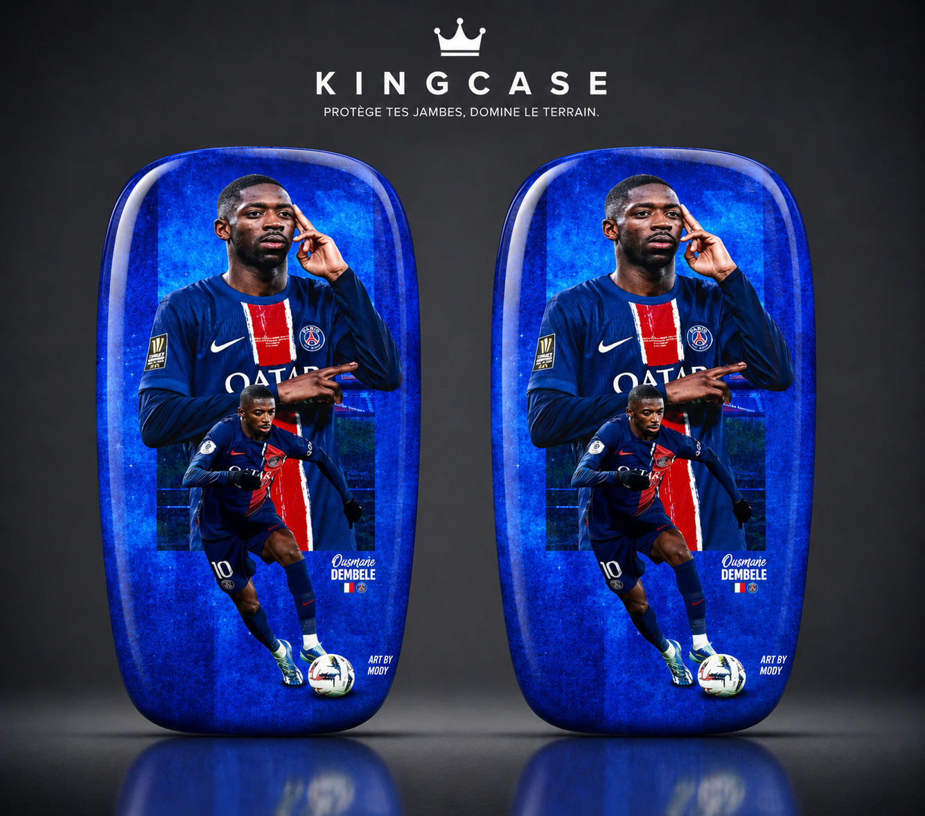 Dembele Psg - Protège-tibias Personnalisé