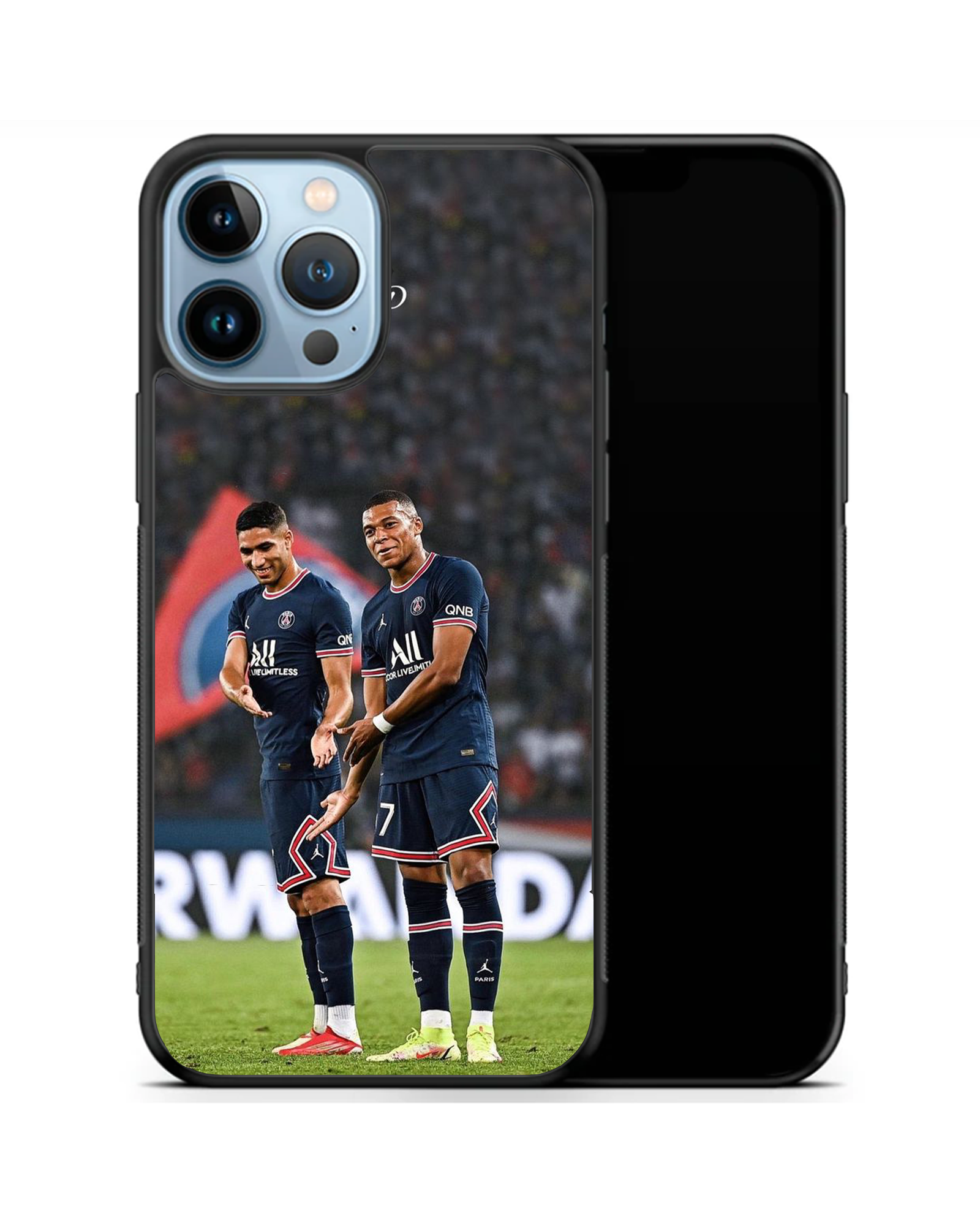Mbappé y Hakimi - Caja del teléfono