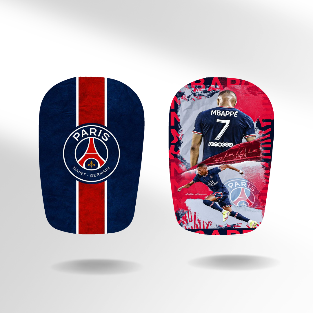 PSG &amp; MBAPPE - Espinilleras Personalizadas