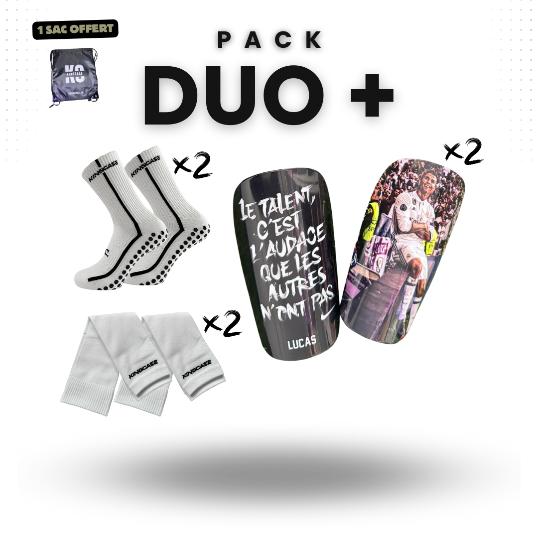 ⚽ Pack DUO+ – Deux joueurs, une passion !