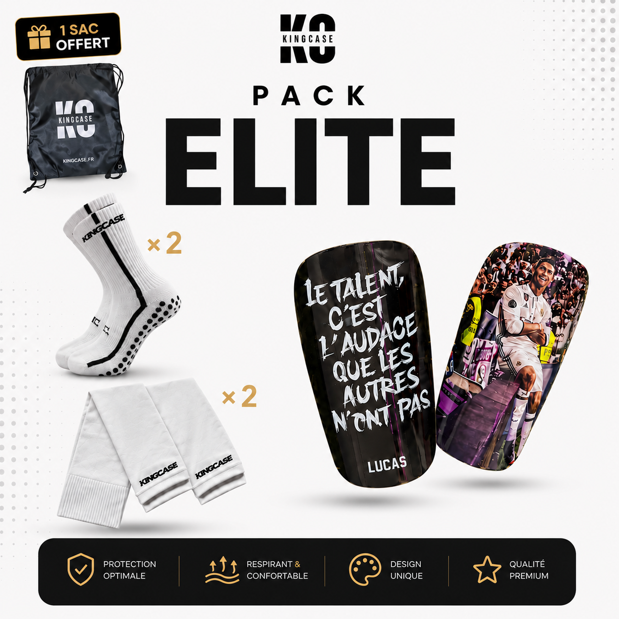 🥇 Pack ELITE – L’équipement des vrais joueurs