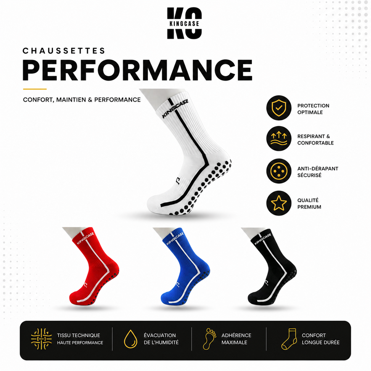 Chaussettes coupées