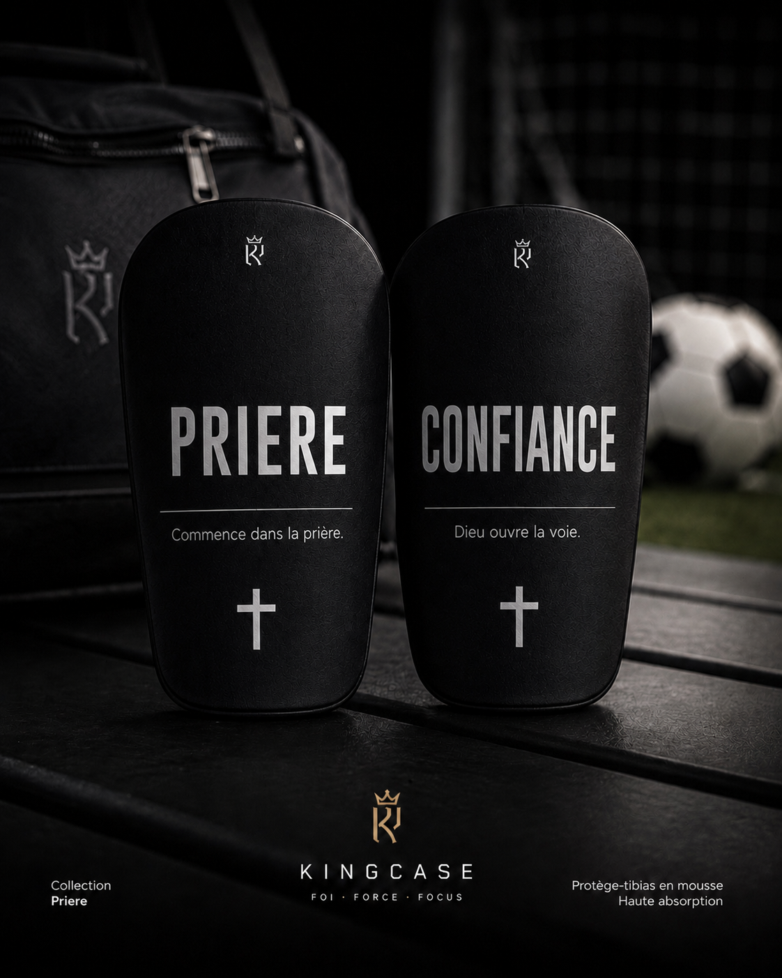 Protège-tibias Chrétiens KingCase