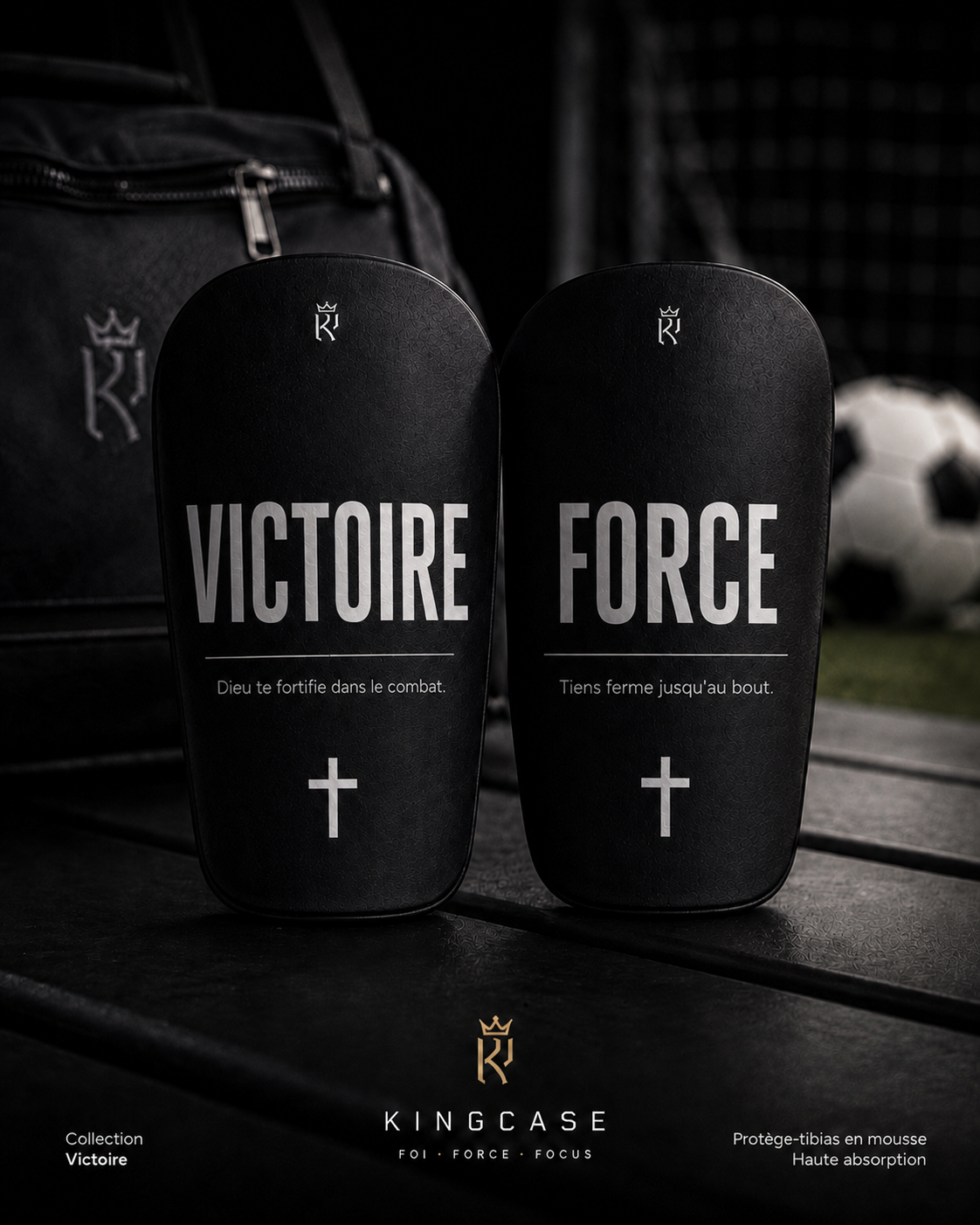 Protège-tibias Chrétiens KingCase
