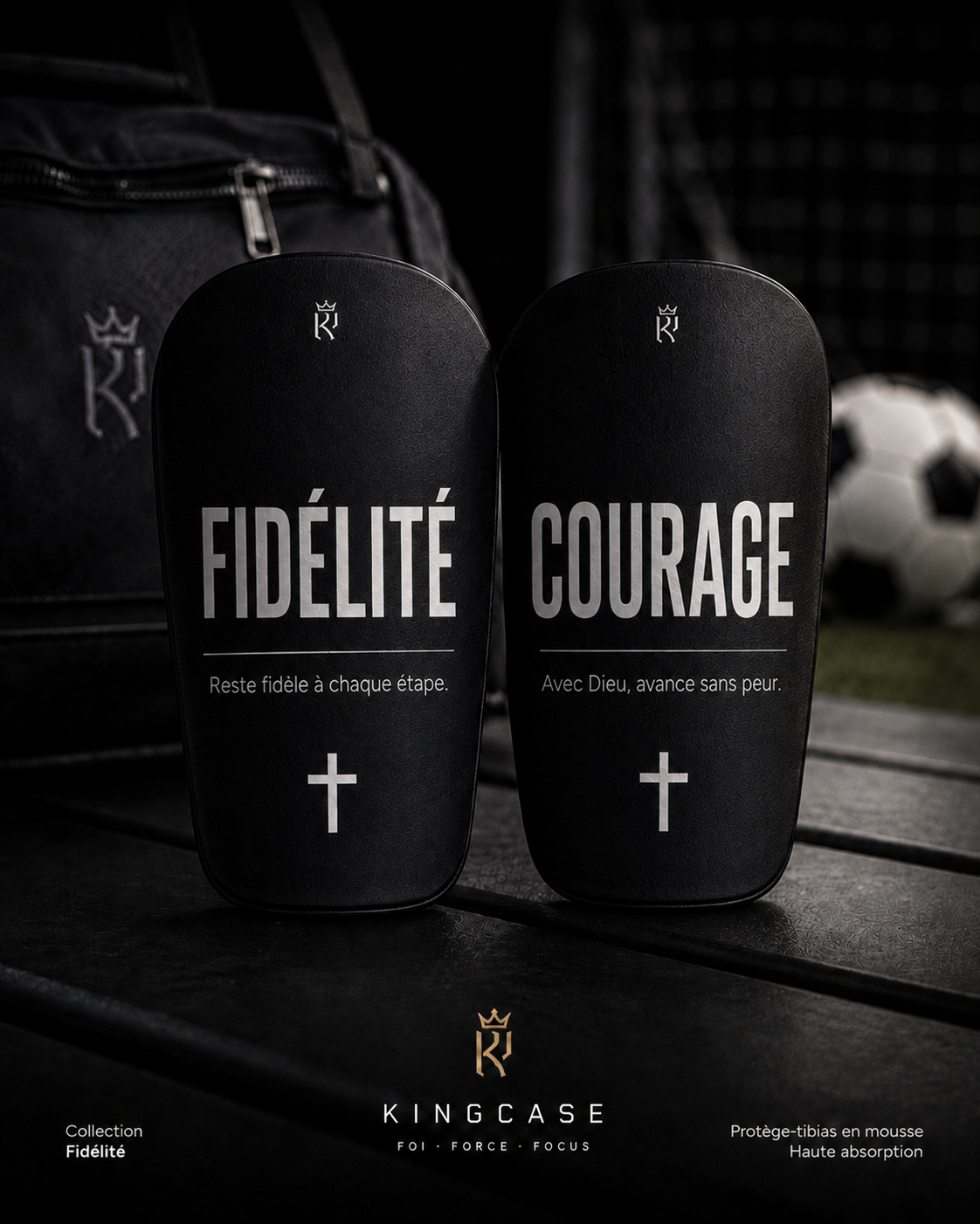 Protège-tibias Chrétiens KingCase