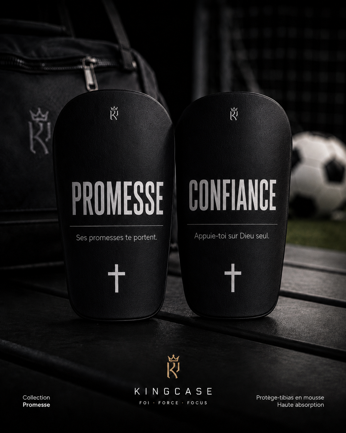 Protège-tibias Chrétiens KingCase