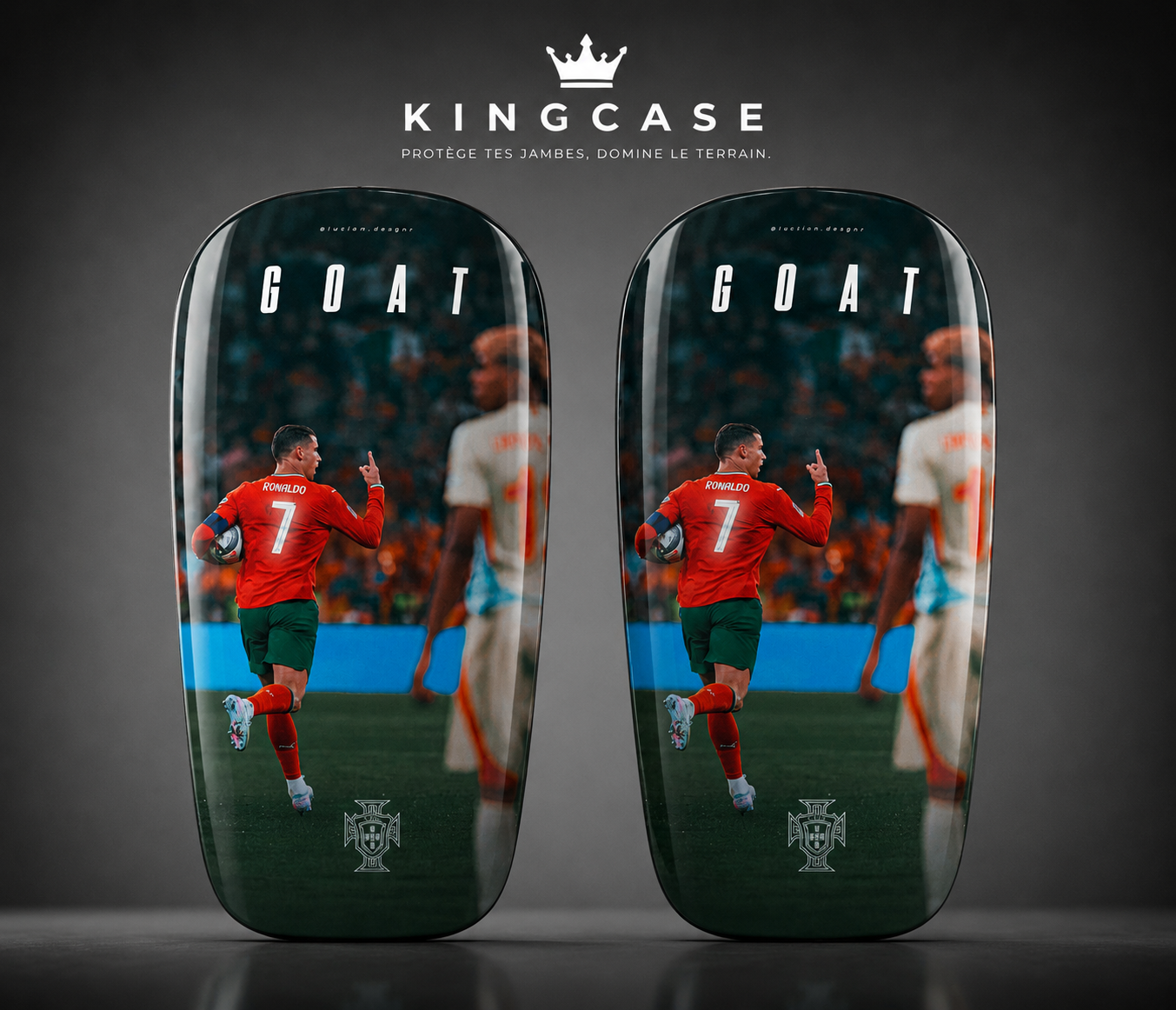 CR7 PORTUGAL -  Protège-tibias Personnalisé
