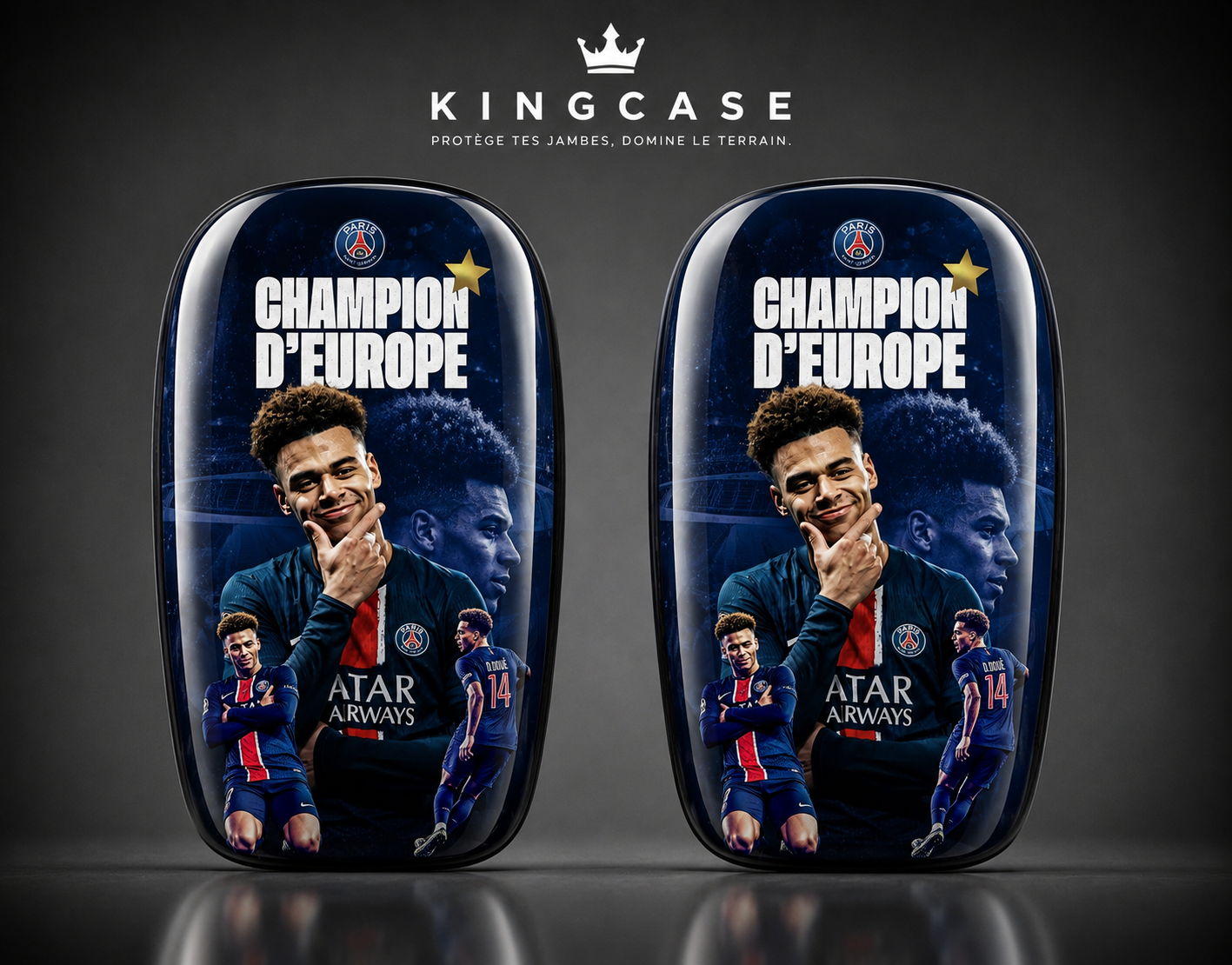 Desire Doue PSG -  Protège-tibias Personnalisé