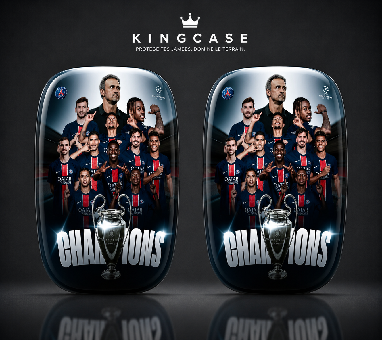 Champion Psg  -  Protège-tibias Personnalisé