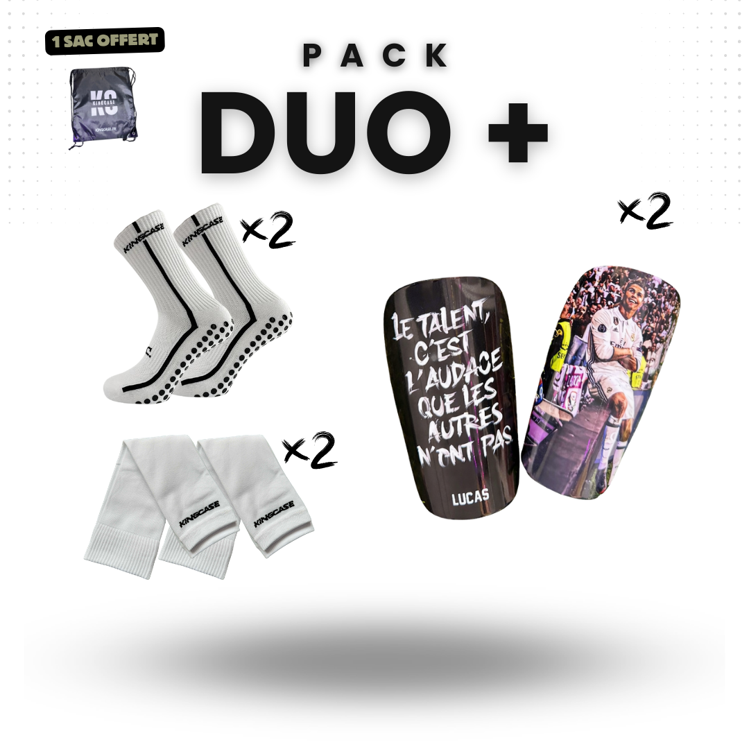 ⚽ Pack DUO+ – Deux joueurs, une passion !