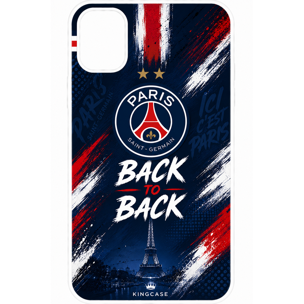 Coque PSG Ici c'est Paris Back to Back
