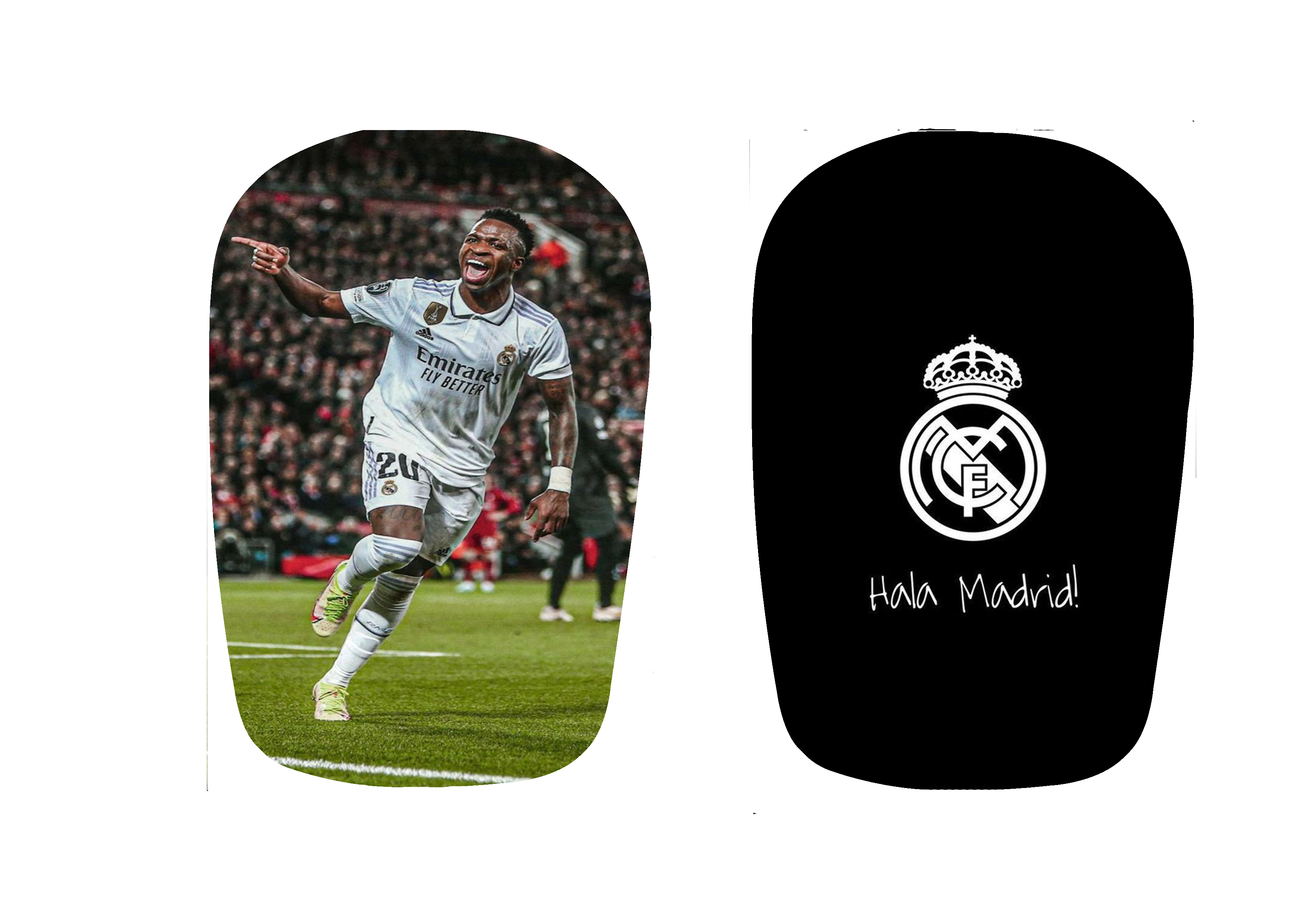 Vinicius Hala Madrid / Protège-tibias personnalisé